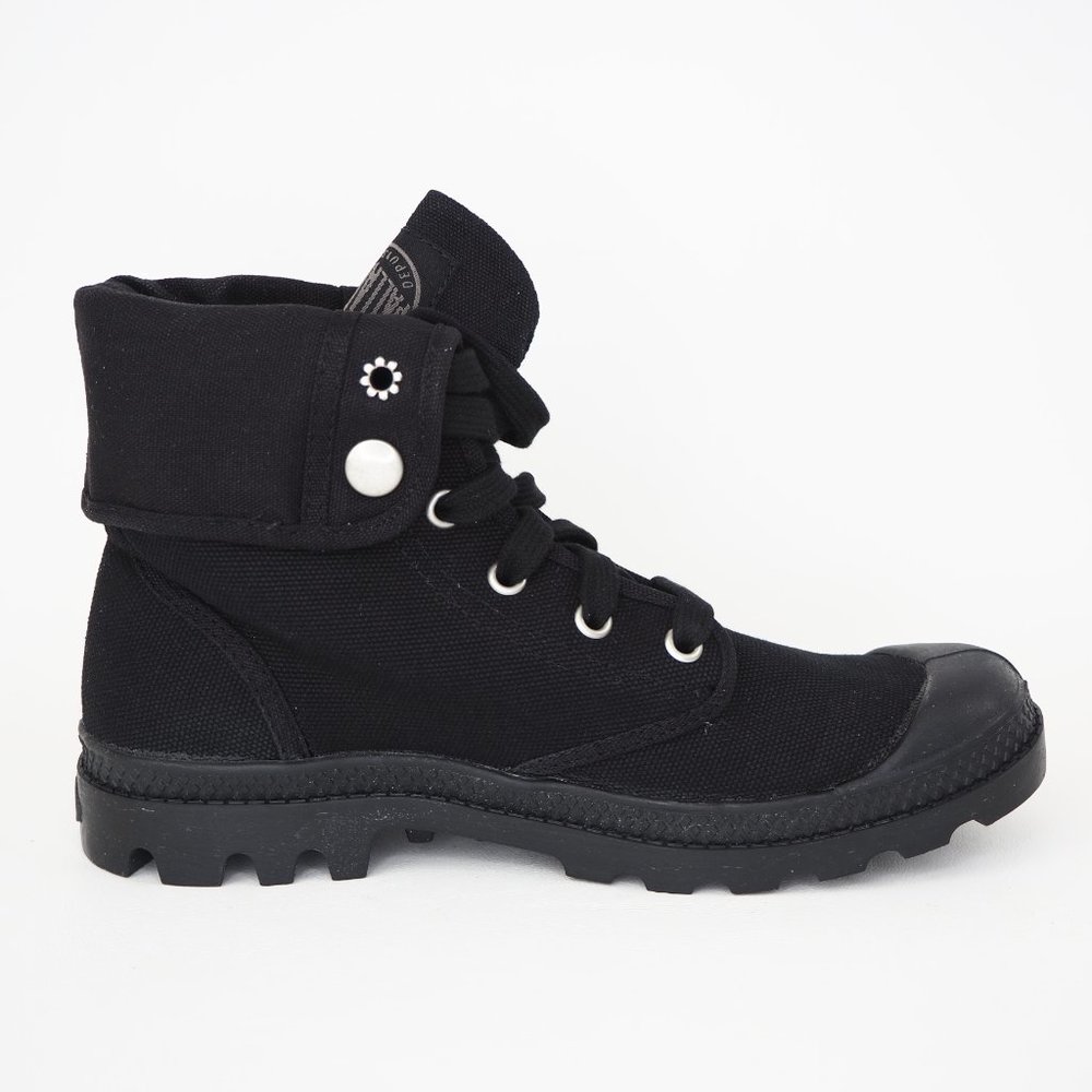 Palladium Boys Shoes Baggy Varsity Black - Picture 4 of 12